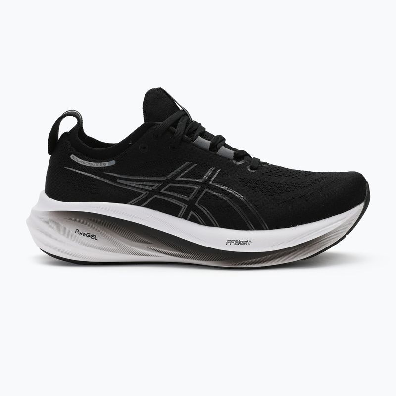 Încălțăminte de alergare pentru bărbați ASICS Gel-Nimbus 26 Wide black/graphite grey 2