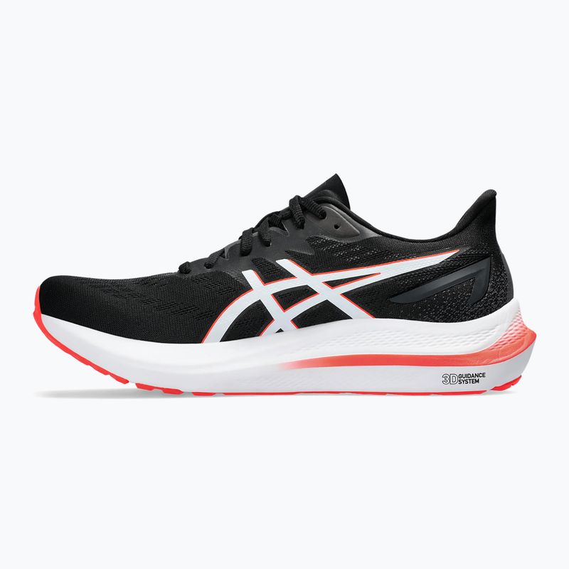 Pantofi de alergare pentru bărbați ASICS GT-2000 12 negru/roșu răsărit 9