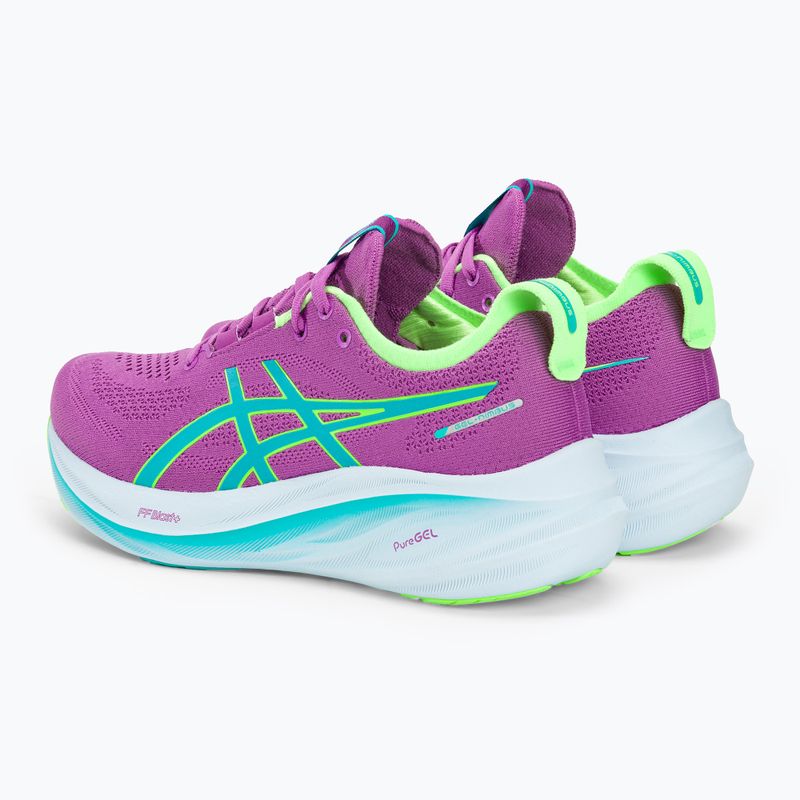 Încălțăminte de alergat pentru femei ASICS Gel-Nimbus 26 Lite-Show illuminate green 3