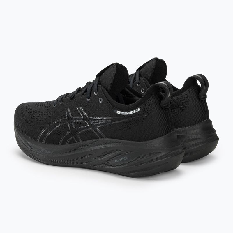 Încălțăminte de alergat pentru bărbați ASICS Gel-Nimbus 26 black/black 4