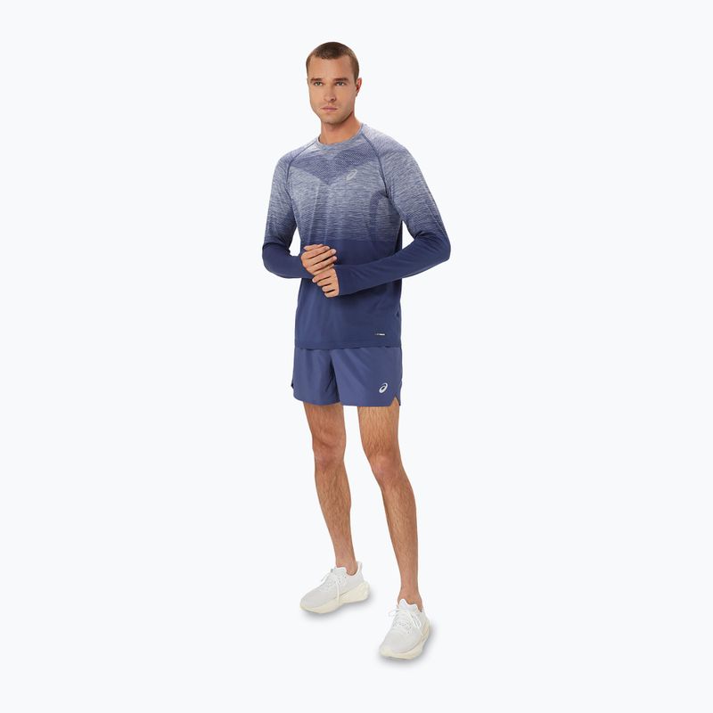 Pantaloni scurți de alergat pentru bărbați ASICS Road 5IN thunder blue 2