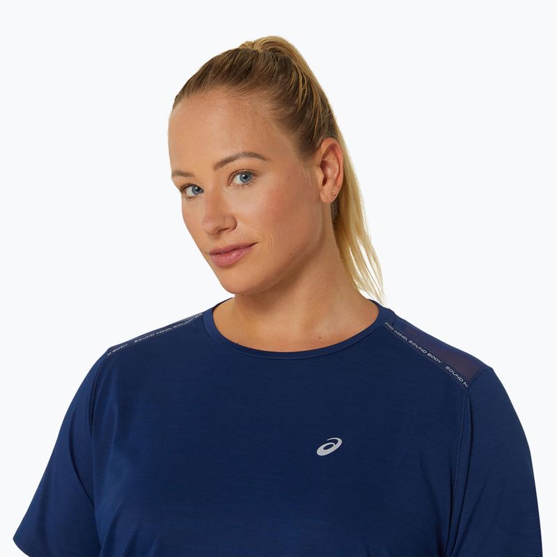 Tricou de alergat pentru femei ASICS Road blue expanse 4