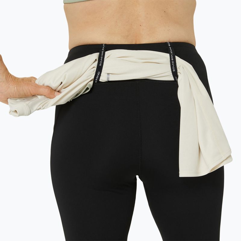 Colanți de alergat pentru femei ASICS High Waist Capri performance black 8