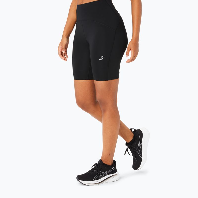 Pantaloni scurți de alergare pentru femei ASICS Road High Waist 8IN Sprinter performance black 4