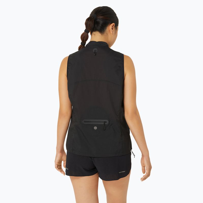 Vestă de alergare pentru femei ASICS Metarun Packable Gilet performance black 3