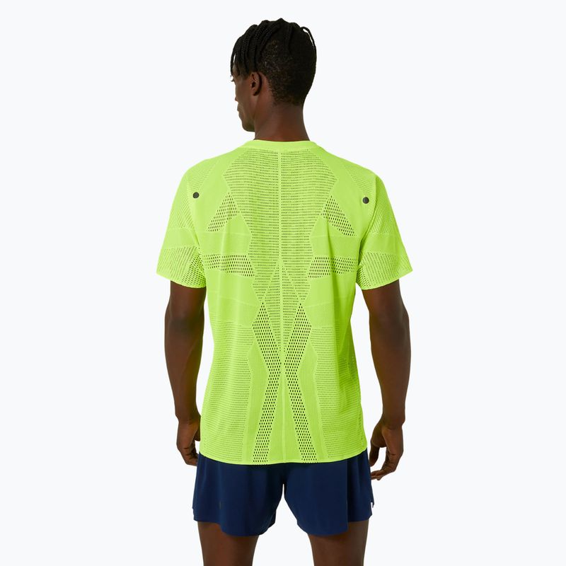 Tricou de alergare pentru bărbați ASICS Metarun Top safety yellow 3