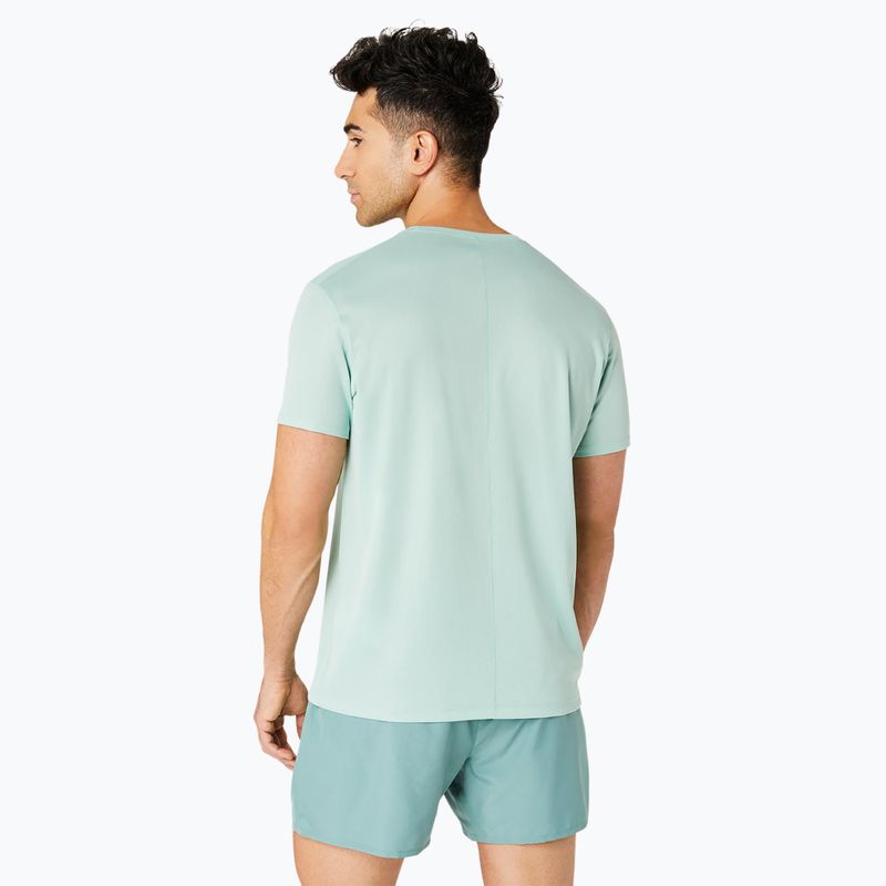 Tricou de alergare pentru bărbați ASICS Core Top light celadon/safety yellow 3