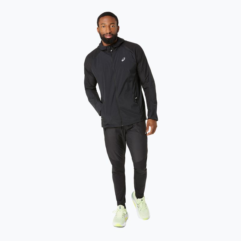 Jachetă de alergare pentru bărbați ASICS Road Packable performance black 2