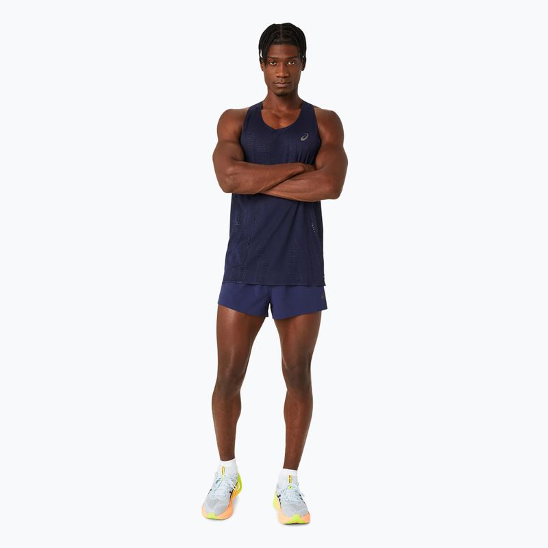 Tank top de alergare pentru bărbați ASICS Metarun Singlet midnight 2