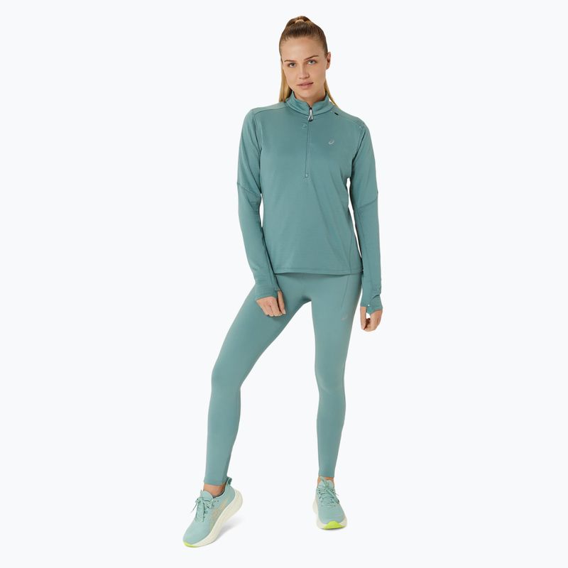 Colanți de alergare pentru femei ASICS Road Winter High Waist celadon 2