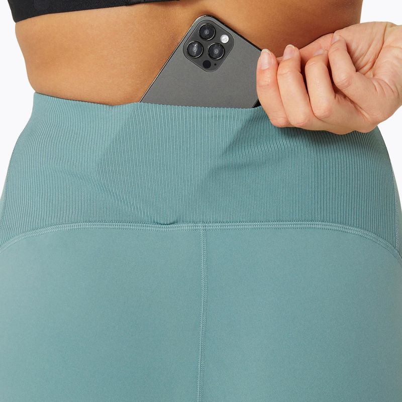 Colanți de alergare pentru femei ASICS Road Winter High Waist celadon 6