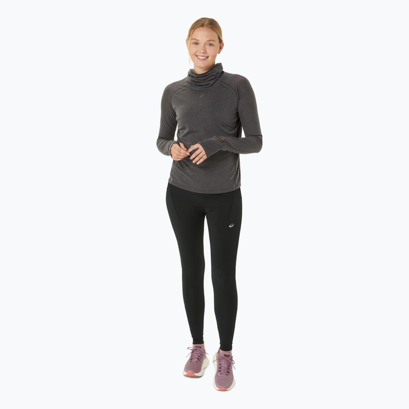 Bluză de alergare pentru femei ASICS Metarun Winter LS Hoodie performance black 2