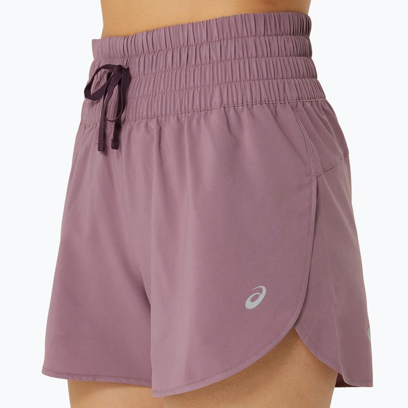 Pantaloni scurți de alergare pentru femei ASICS Nagino Run 4IN dusty mauve 4