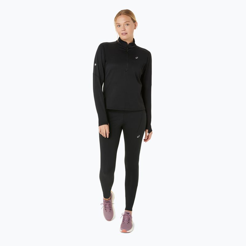 Bluză de alergare pentru femei ASICS Road Winter 1/2 Zip Mid Layer performance black 2