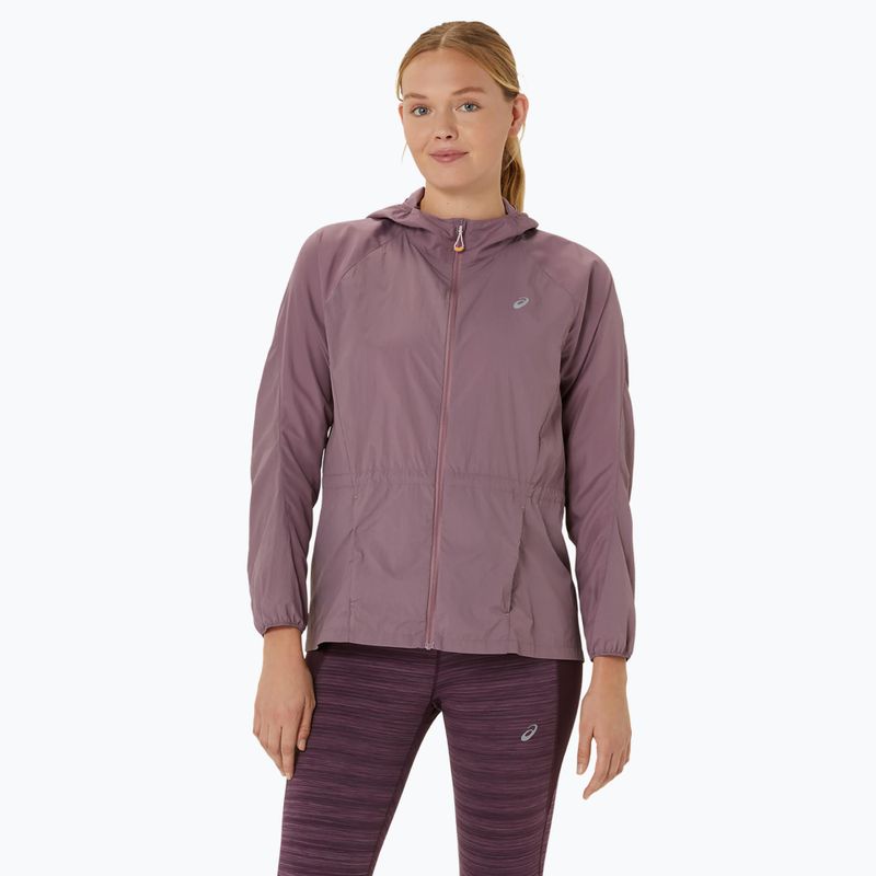 Jachetă de alergare pentru femei ASICS Road Packable dusty mauve