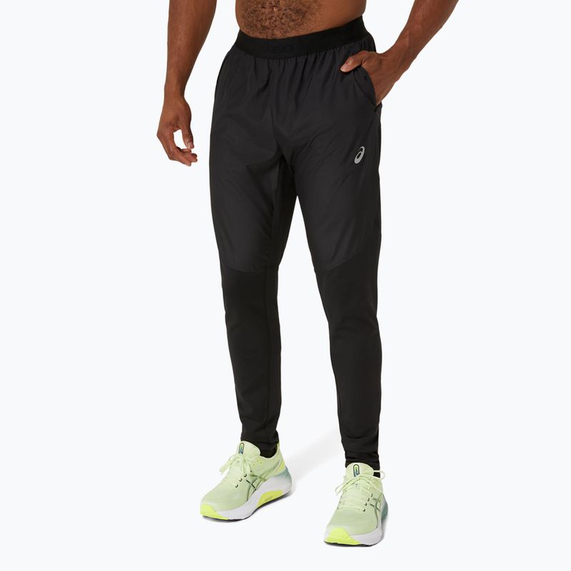 Pantaloni de alergare pentru bărbați ASICS Road performance black