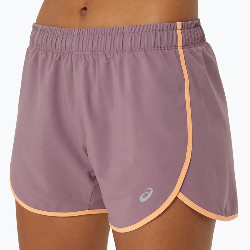 Pantaloni scurți de alergare pentru femei ASICS Icon 4IN dusty mauve 4