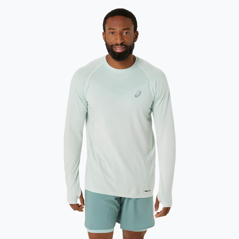 Longsleeve de alergare pentru bărbați  ASICS Seamless light celadon/birch