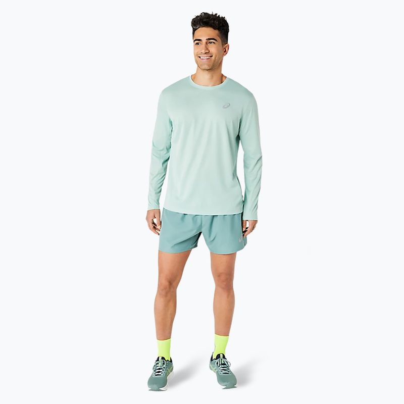 Longsleeve de alergare pentru bărbați ASICS Core Top light celadon 2