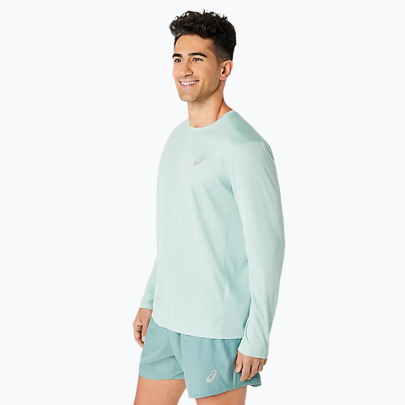 Longsleeve de alergare pentru bărbați ASICS Core Top light celadon 4