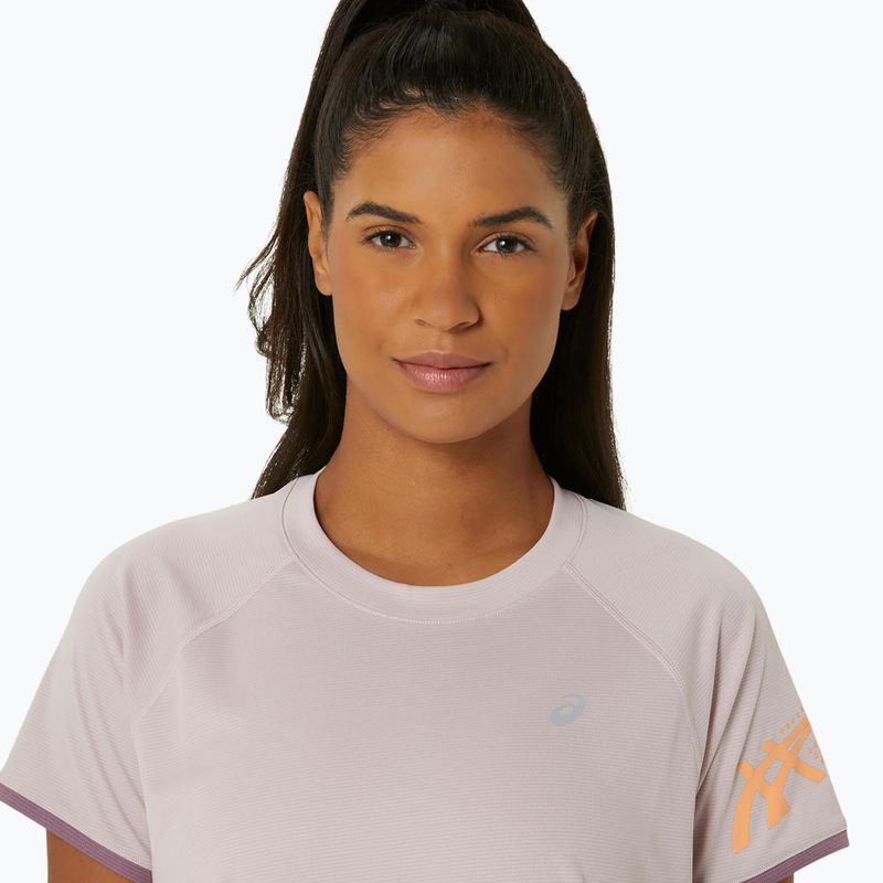 Tricou de alergare pentru femei ASICS Icon Top watershed rose 4