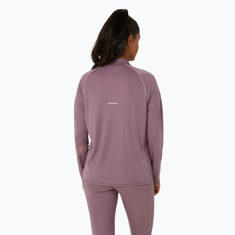 Longsleeve de alergare pentru femei ASICS Icon 1/2 Zip dusty mauve/watershed rose 3