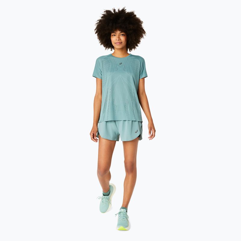 Tricou de alergare pentru femei ASICS Metarun Top celadon 2