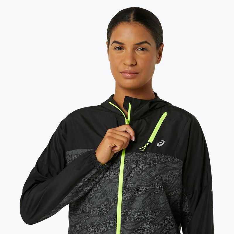 Jachetă de alergare pentru femei ASICS Fujitrail Packable performance black 4