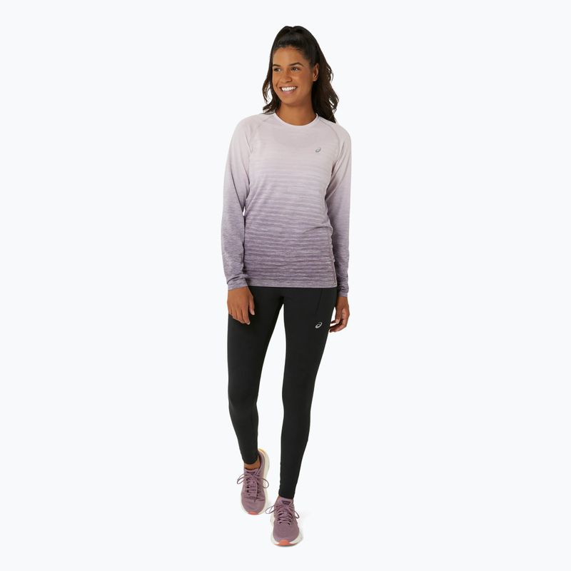 Longsleeve de alergare pentru femei ASICS Seamless watershed rose/dusty mauve 2