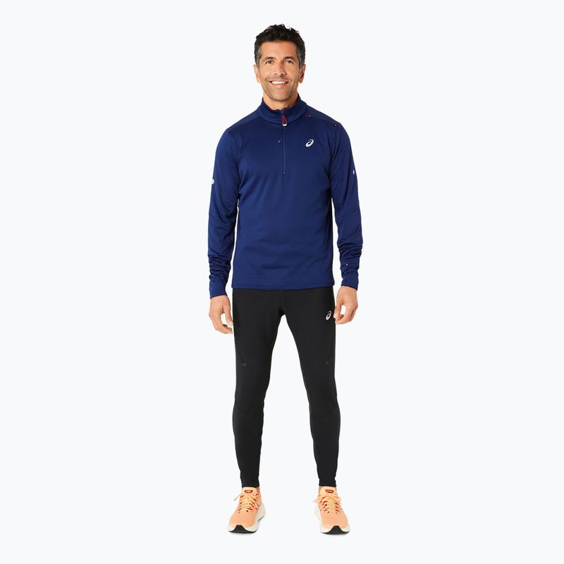 Bluză de alergare pentru bărbați  ASICS Road Winter 1/2 Zip Mid Layer blue expanse 2