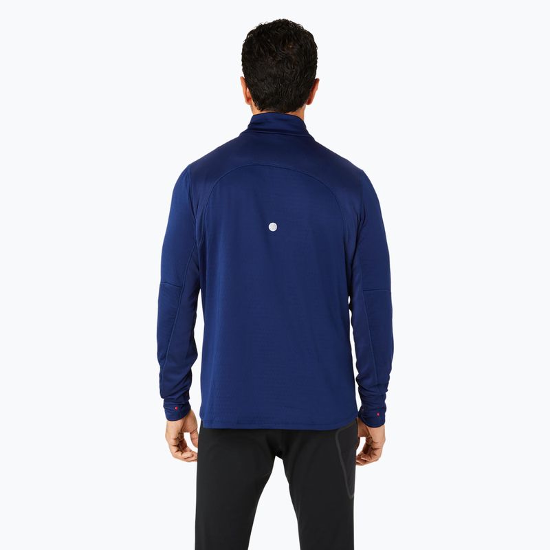 Bluză de alergare pentru bărbați  ASICS Road Winter 1/2 Zip Mid Layer blue expanse 3