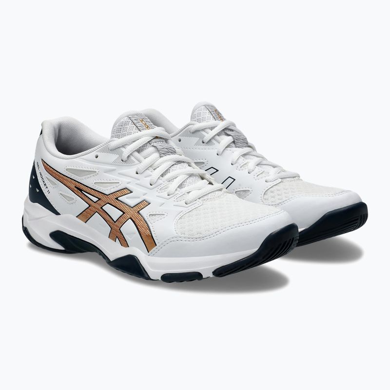 Încălțăminte pentru femei ASICS Gel-Rocket 11 white/pure gold 10