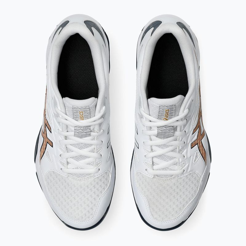 Încălțăminte pentru femei ASICS Gel-Rocket 11 white/pure gold 12