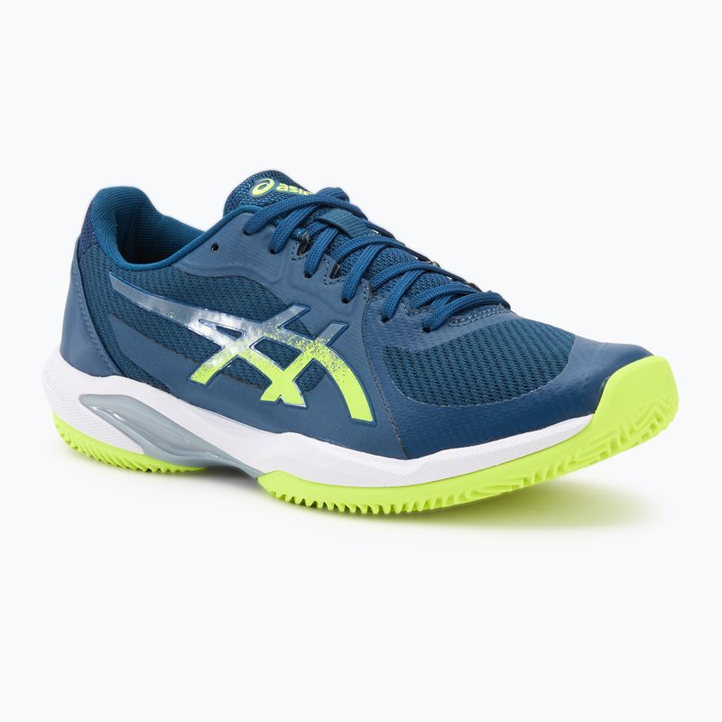 Încălțăminte de tenis pentru bărbați ASICS Solution Swift FF 2 Clay mako blue/safety yellow