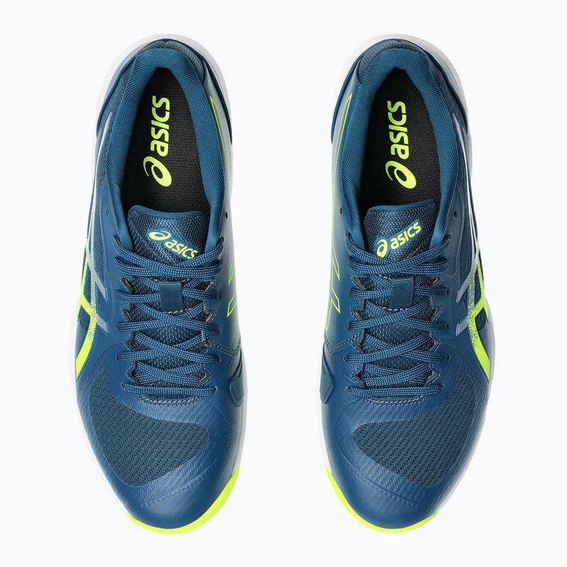 Încălțăminte de tenis pentru bărbați ASICS Solution Swift FF 2 Clay mako blue/safety yellow 12