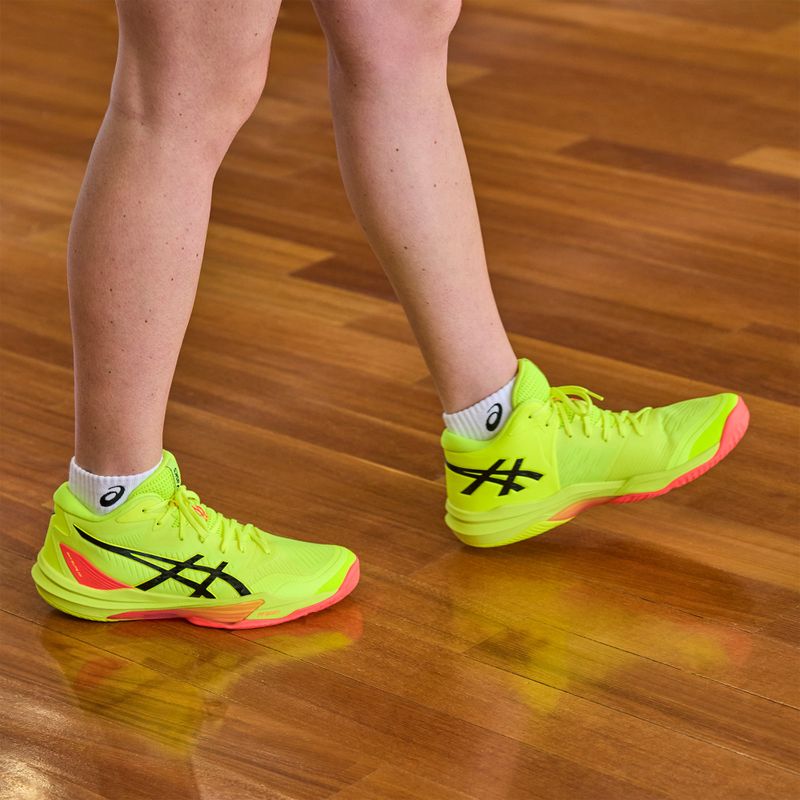 Încălțăminte pentru femei ASICS Sky Elite FF 3 Paris safety yellow/black 15