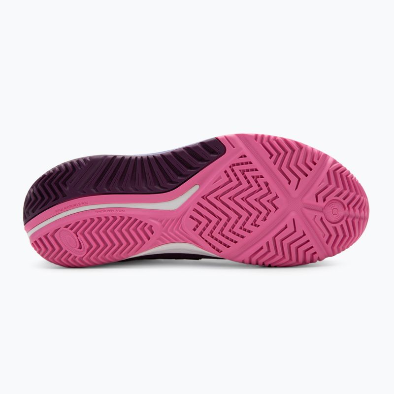 Încălțăminte de padel pentru femei ASICS Gel-Resolution 9 deep mauve/lime green 4