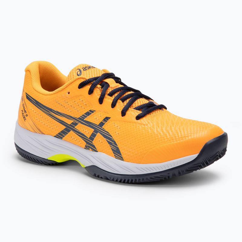 Încălțăminte de padel pentru bărbați ASICS Gel-Game 9 stadium orange/midnight