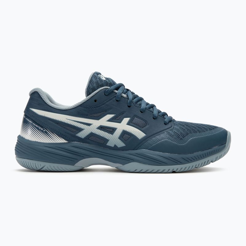 Încălțăminte de squash pentru bărbați ASICS Gel-Court Hunter 3 vintage indigo/white 2