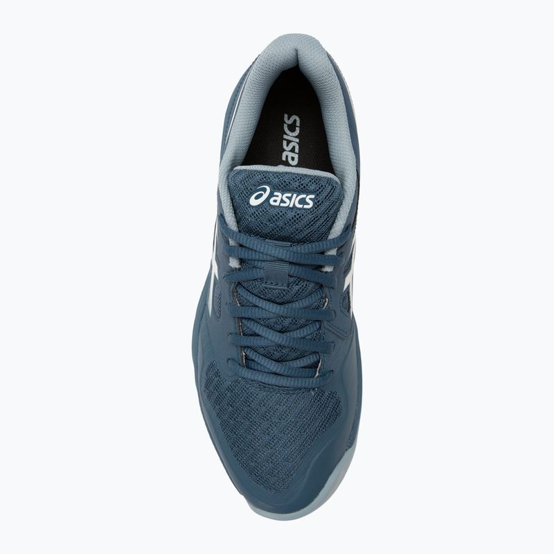 Încălțăminte de squash pentru bărbați ASICS Gel-Court Hunter 3 vintage indigo/white 5