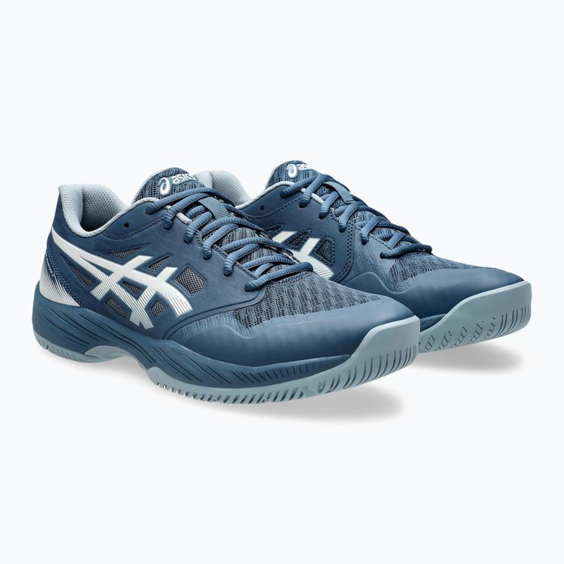 Încălțăminte de squash pentru bărbați ASICS Gel-Court Hunter 3 vintage indigo/white 10