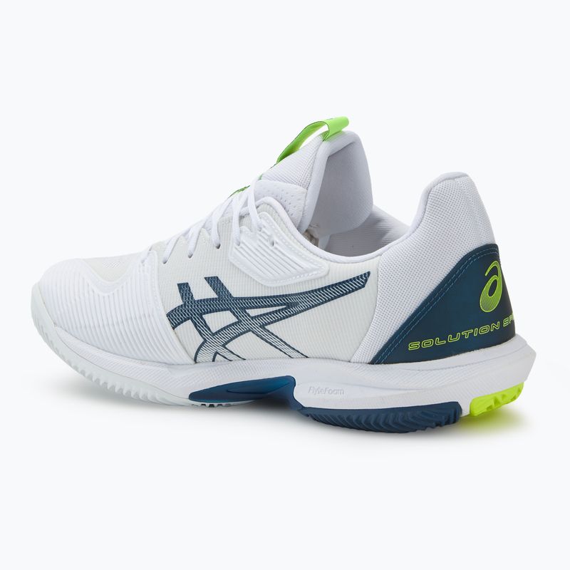 Încălțăminte de tenis pentru bărbați ASICS Solution Speed FF 3 Clay white/mako blue 3