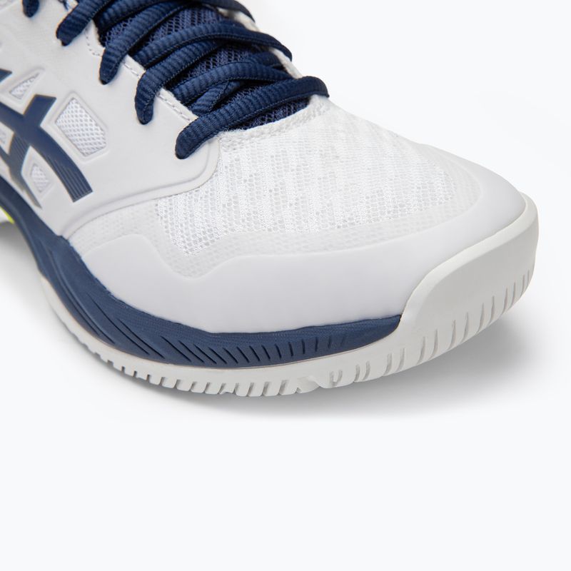 Încălțăminte de squash pentru bărbați ASICS Gel-Court Hunter 3 white/blue expanse 7