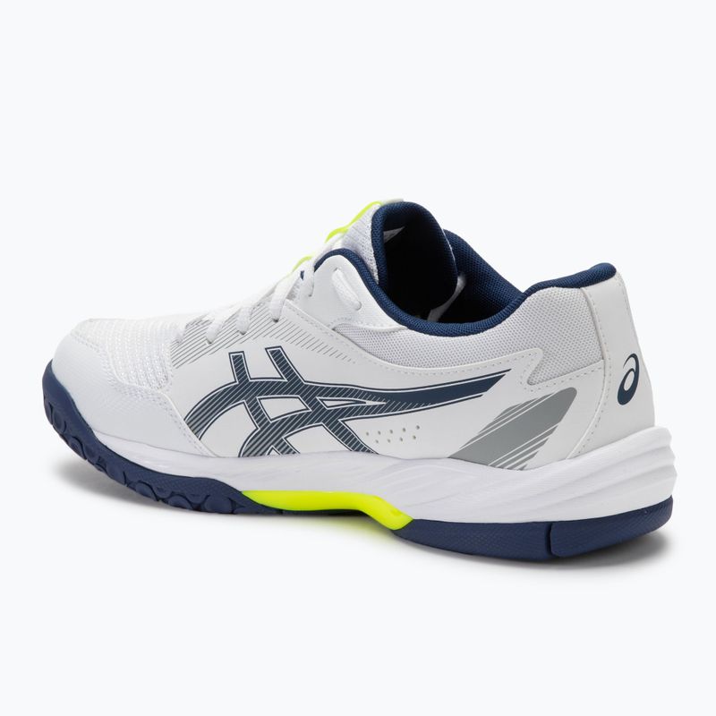 Încălțăminte pentru bărbați  ASICS Gel-Task 4 white/blue expanse 3