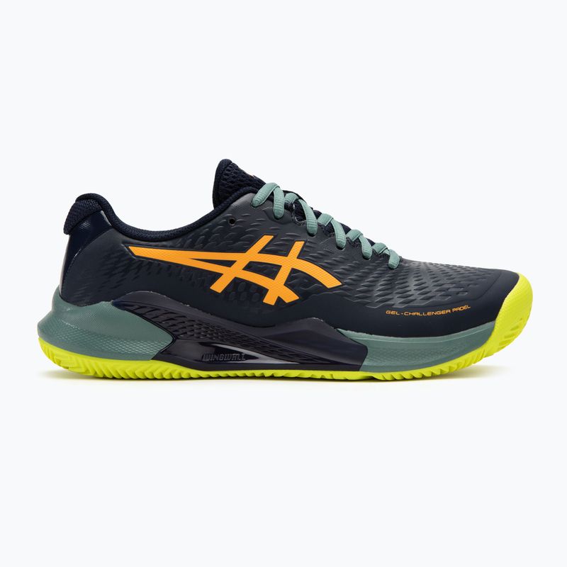 Încălțăminte de padel pentru bărbați ASICS Gel-Challenger 14 midnight/stadium orange 2