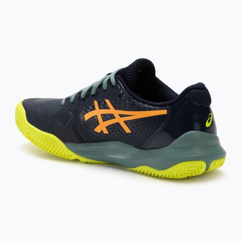 Încălțăminte de padel pentru bărbați ASICS Gel-Challenger 14 midnight/stadium orange 3