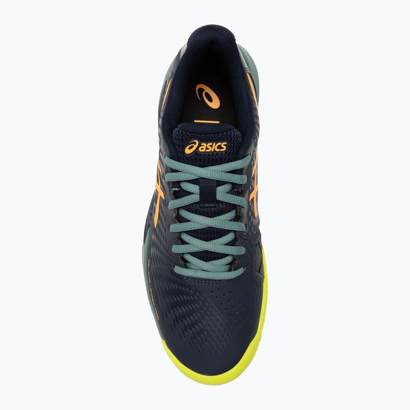 Încălțăminte de padel pentru bărbați ASICS Gel-Challenger 14 midnight/stadium orange 5