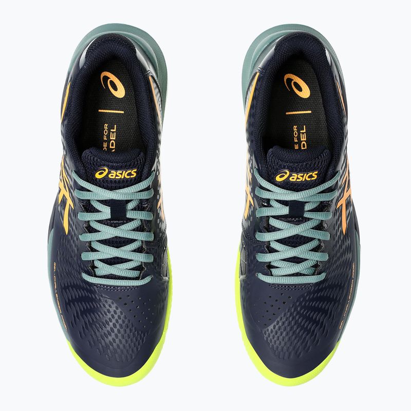 Încălțăminte de padel pentru bărbați ASICS Gel-Challenger 14 midnight/stadium orange 12