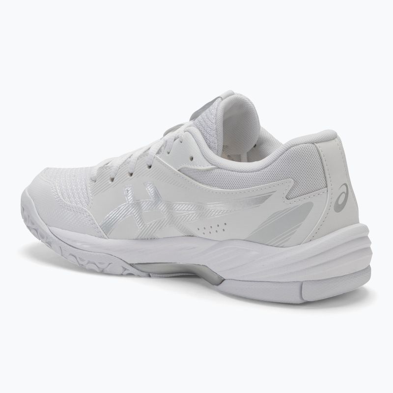 Încălțăminte pentru femei ASICS Gel-Task 4 white/pure silver 3