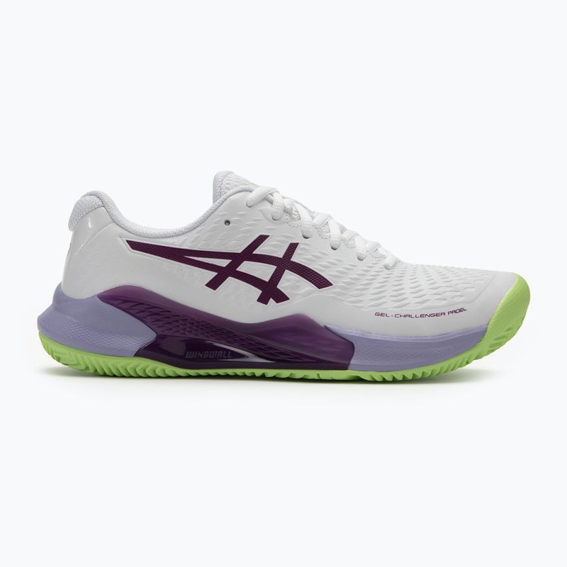 Încălțăminte de padel pentru femei ASICS Gel-Challenger 14 white/deep mauve 2